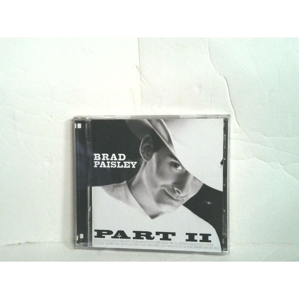Brad Paisley - Part II CD 2001 Country Arista Label Hit Singles